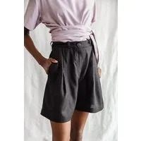 Jyoti - Fair Works Jyoti - Fair Works Hanf/Tencel Shorts Kamalia Schwarz – Produktbild 1 von 1