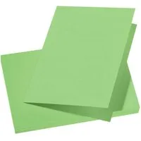 Clairefontaine 25 Clairefontaine Doppelkarten "Pollen" C6, 210 g/m² grün – Produktbild 1 von 1