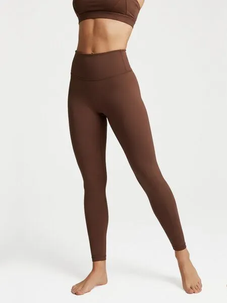 Yoga Hero Yoga Leggings Damen Scrunch High Waist aus ECONYL® – Bangkok Collection – Yoga Hero, Braun, – Produktbild 3 von 4