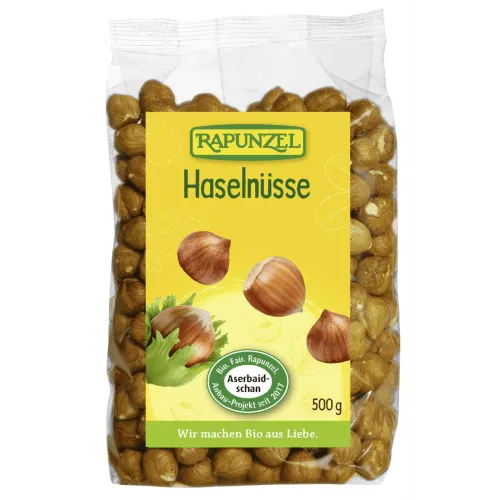 RAPUNZEL Haselnüsse bio (500g) – Produktbild 1 von 1