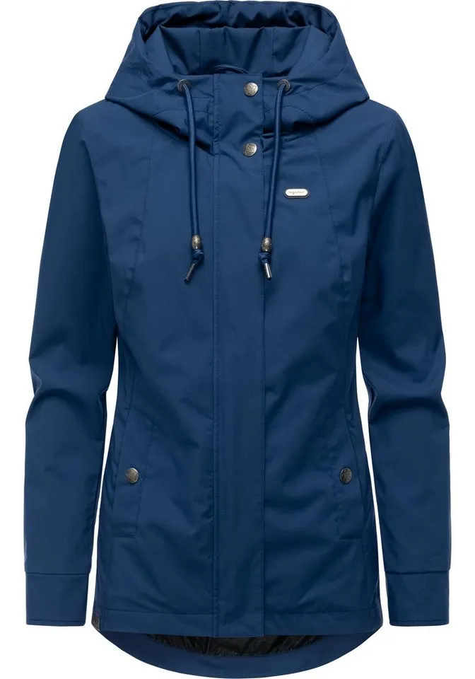 ragwear ragwear Outdoorjacke Alvena Summer YOUMODO Wasserdichte und atmungsaktive Übergangsjacke, Blau, – Produktbild 2 von 5