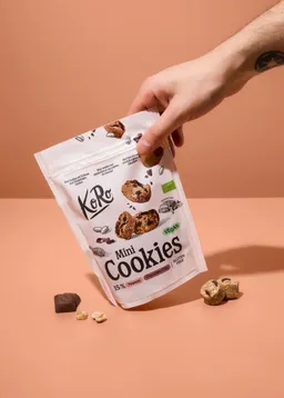 KoRo Bio Mini Cookies Peanut Chocolate Chip | 150 g – Produktbild 1 von 1