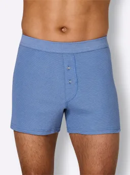 wäschepur men Boxershorts hellblau-geringelt – Produktbild 1 von 1