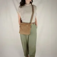 seasara seasara Cord-Tasche Umhängetasche Damen & Herren aus Bio-Baumwolle, light brown – Produktbild 1 von 1