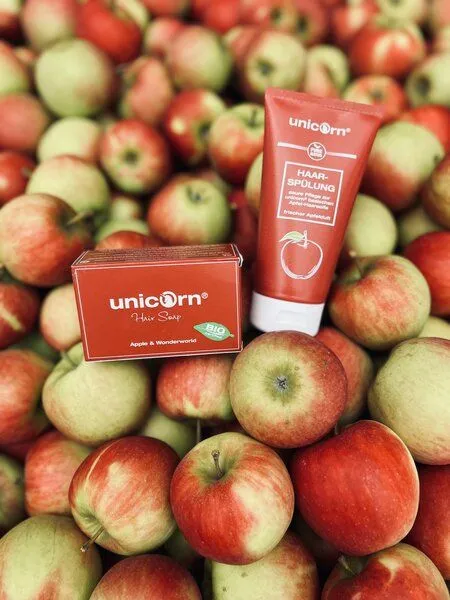 Unicorn Geschenk-Set unicorn® Haarseife + Spülung, Rot, – Produktbild 4 von 4