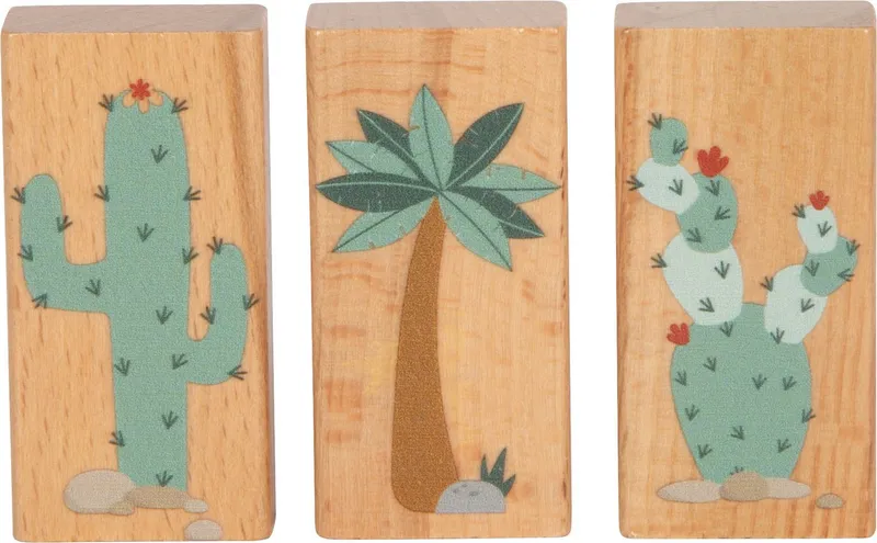 small foot Holzbausteine „Dino“ Small Foot 12621 – Produktbild 4 von 8
