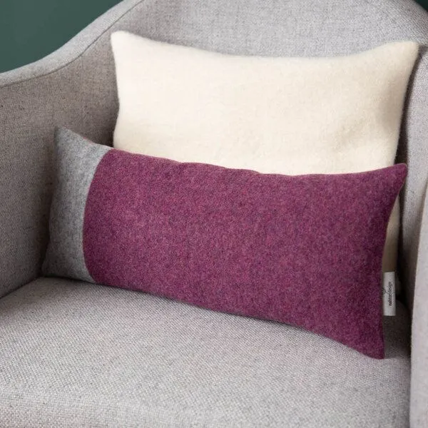 nahtur-design nahtur-design Rückenkissen mit Wollefüllung | Rückenstützkissen, No_19 (bunt), – Produktbild 1 von 4