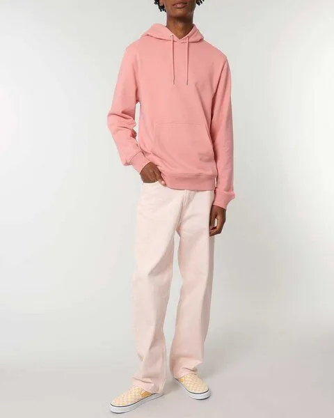 YTWOO YTWOO Nachhaltiger Unisex Hoodie aus Bio-Baumwolle und recyceltem PET; Terry, Pink, – Produktbild 3 von 4