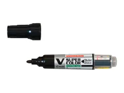 Pilot Pilot Permanentmarker "V-Super Color" Rundspitze 4.5 (M) schwarz – Produktbild 1 von 1