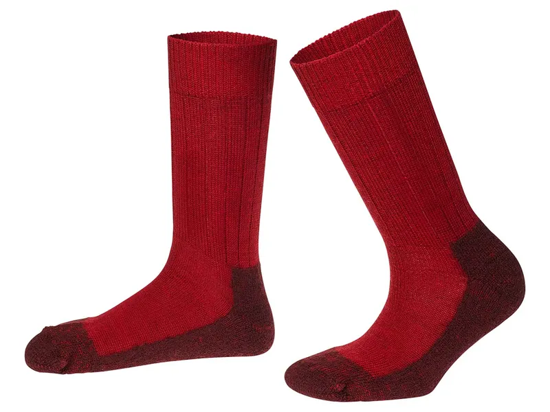 hirsch natur hirsch natur Unisex-Wandersocken mohn/andorra – Produktbild 1 von 1
