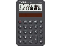 Maul MAUL Solarrechner "Eco MD 1" grau – Produktbild 1 von 1