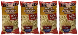 XOX XOX Party-Popcorn Karamell XXL 500g - Karamell-Popcorn - Knuspriger Snack - Für Vegetarier und Veganer geeignet - Ohne Farbstoffe - Heimkino Popcorn – Produktbild 1 von 1