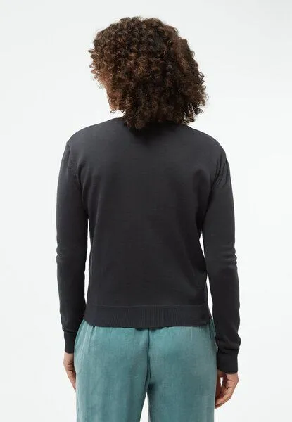 Givn Berlin Givn Berlin Strickjacke GBPOPPY aus Bio-Baumwolle, Black, – Produktbild 4 von 4