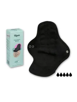 Taynie Taynie Waschbare Binde extra stark – wiederverwendbar - 60°C - zertifiziert - vegan - Biobaumwoll Binde – Produktbild 1 von 1