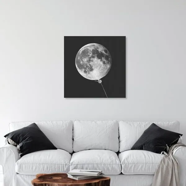 Photocircle Photocircle Wandbild / Kunstdruck / Poster / Leinwand - Moon Balloon – Produktbild 2 von 4