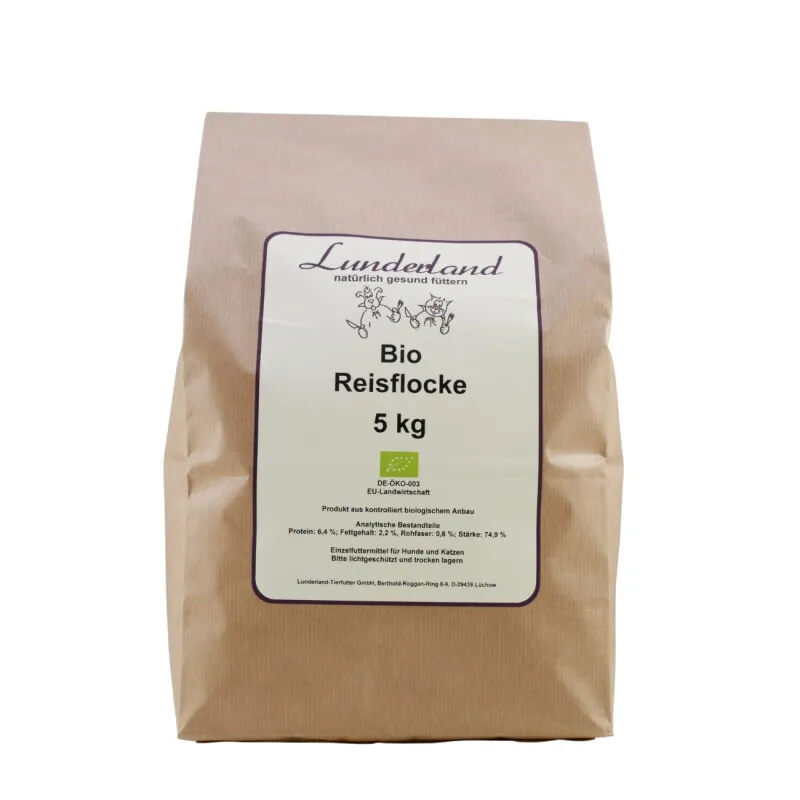 Lunderland Lunderland Bio-Reisflocke 5kg – Produktbild 1 von 1