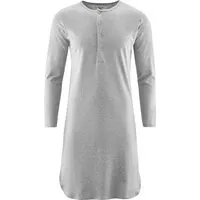 Living Crafts LIVING CRAFTS - Unisex Retro-Nachthemd - Grau (100% Bio-Baumwolle), Nachhaltige Mode, Bio Bekleidung, Grau, – Produktbild 1 von 1