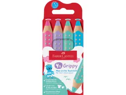 Faber-Castell Faber-Castell 4er-Set Buntstifte "Grippy" pastell – Produktbild 1 von 1