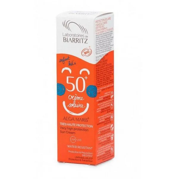 Laboratoires de Biarritz Laboratoires de Biarritz Alga Maris Sonnencreme Kinder LSF 50+ 100 ml – Produktbild 1 von 2
