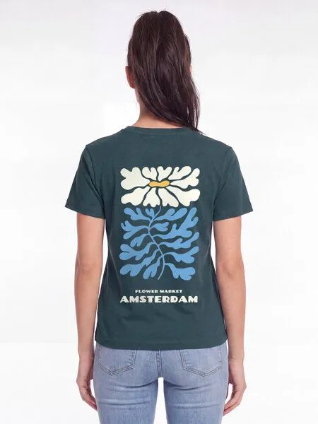 watapparel watapparel T-Shirt Frauen Amsterdam Flora, Stargazer, – Produktbild 2 von 3