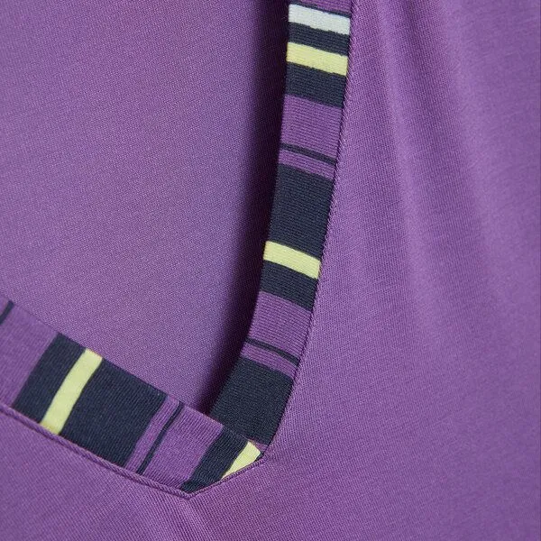 comazo comazo Shirt 1/4 Arm aus Mircromodal, Purple, – Produktbild 3 von 4