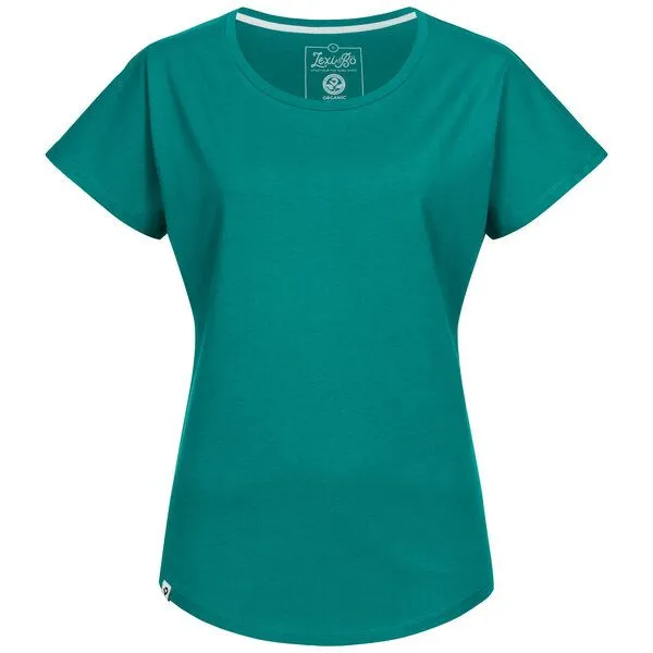 Lexi&Bö Lexi&Bö Damen Basic Oversized T-Shirt, Deep lake (grün), – Produktbild 1 von 1
