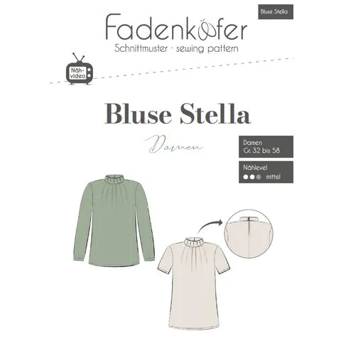Fadenkäfer Fadenkäfer Schnitt "Bluse Stella" für Damen – Produktbild 1 von 1