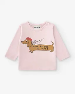 NAADA NAADA Baby-T-shirt Life Is Busy in NYC – Produktbild 1 von 1