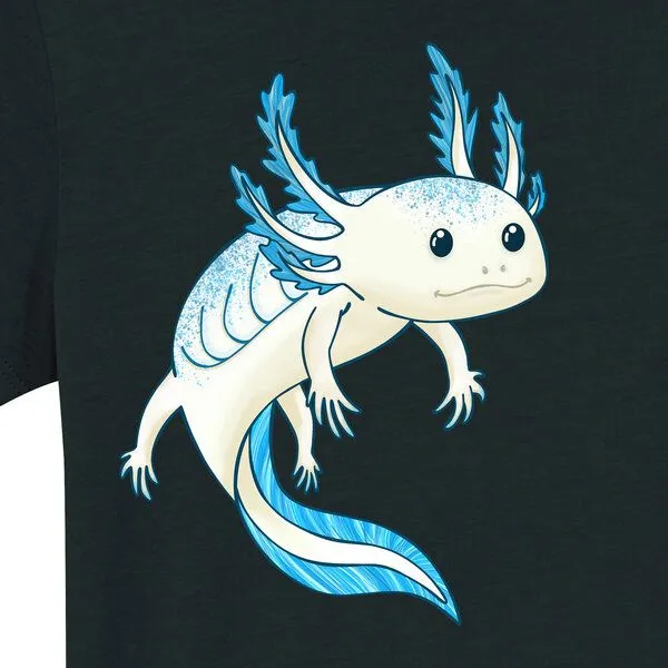 Spangeltangel Spangeltangel Kinder-Sweatshirt "Axolotl", Schwarz, – Produktbild 3 von 4