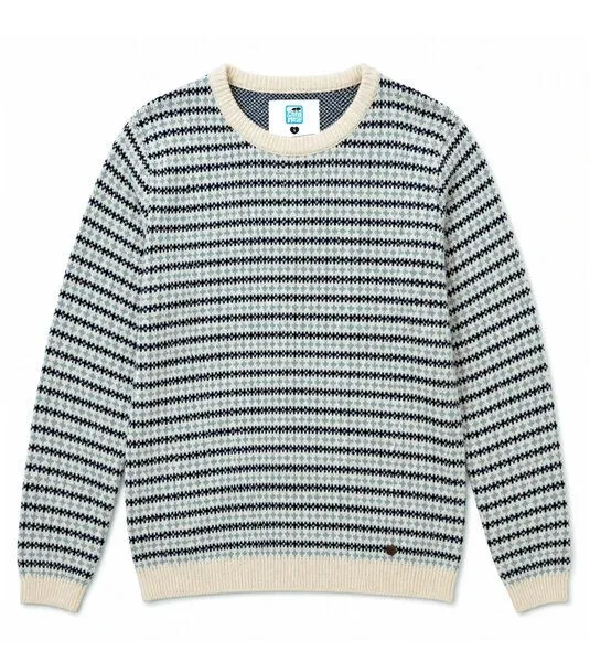 Gary Mash GARY MASH Pullover Lamona aus feinem Jacquardstrick, Muster ivory (mehrfarbig), – Produktbild 4 von 4