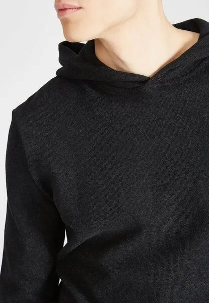 Givn Berlin Givn Berlin Herren Hoodie aus recycelter Baumwolle "Ray", Dark grey, – Produktbild 4 von 4