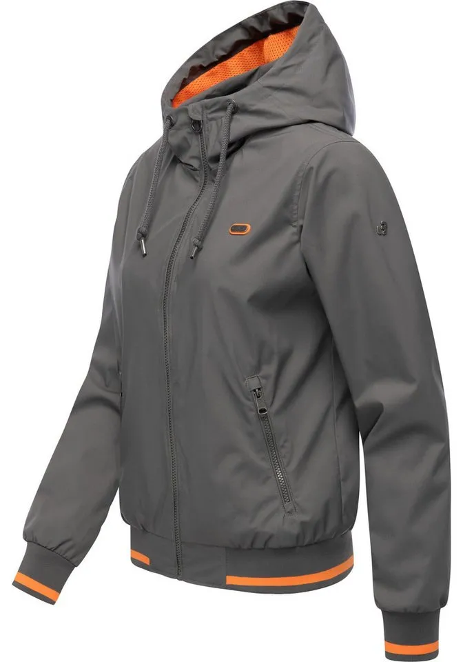 ragwear ragwear Funktionsjacke Oggie Sporty YOUMODO Wasserdichte und atmungsaktive Übergangsjacke, Grau, – Produktbild 3 von 5