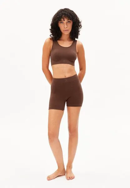 ARMEDANGELS ARMEDANGELS SHORTAA SEAMAALA Damen Shortie aus TENCEL Lyocell Mix, Ebony, – Produktbild 4 von 4