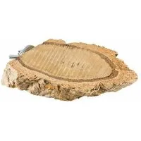Kork-Deko Kork-Deko 3er Set Vogel-Sitzbrettchen aus Naturkork-Rinde – Produktbild 1 von 1