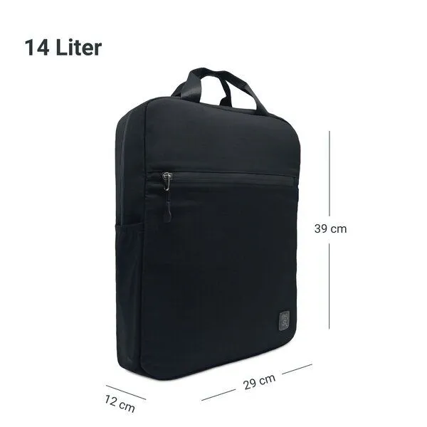 FUCHS & REBELL FUCHS & REBELL PEPE Daypack Rucksack, Schwarz, – Produktbild 4 von 4