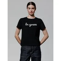 watapparel watapparel T-Shirt Frauen be green, Black, – Produktbild 1 von 1