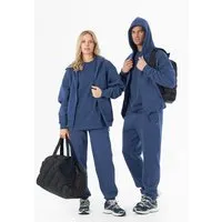 ORGANICATION ORGANICATION JENNA | Essentials Travel Unisex Full Zip-Hoodie aus Bio-Baumwolle und recyceltem Polyester, Navy, – Produktbild 1 von 1