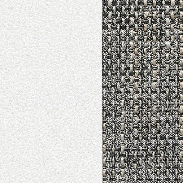 DOMO collection 2-Sitzer SPLASH Breite 211 cm, moderne Sitz- und Rückensteppung, komfortabel, flache Armlehnen zum Entspannen, Grau|weiß, – Produktbild 4 von 5