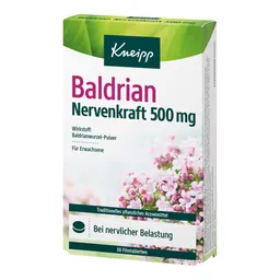 Kneipp Kneipp Baldrian Nervenkraft 500 mg Filmtabletten – Produktbild 1 von 1