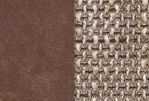 DOMO collection Ecksofa TREVISO viele Bezüge, auch in Cord, L-Form, 267x178 cm, wahlw. mit Bettfunktion, inkl. Zierkissen, Unser Dauertiefpreis, Beige|braun, – Produktbild 4 von 5