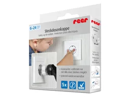 reer reer Steckdosenkappen (5 Stück) – Produktbild 1 von 1