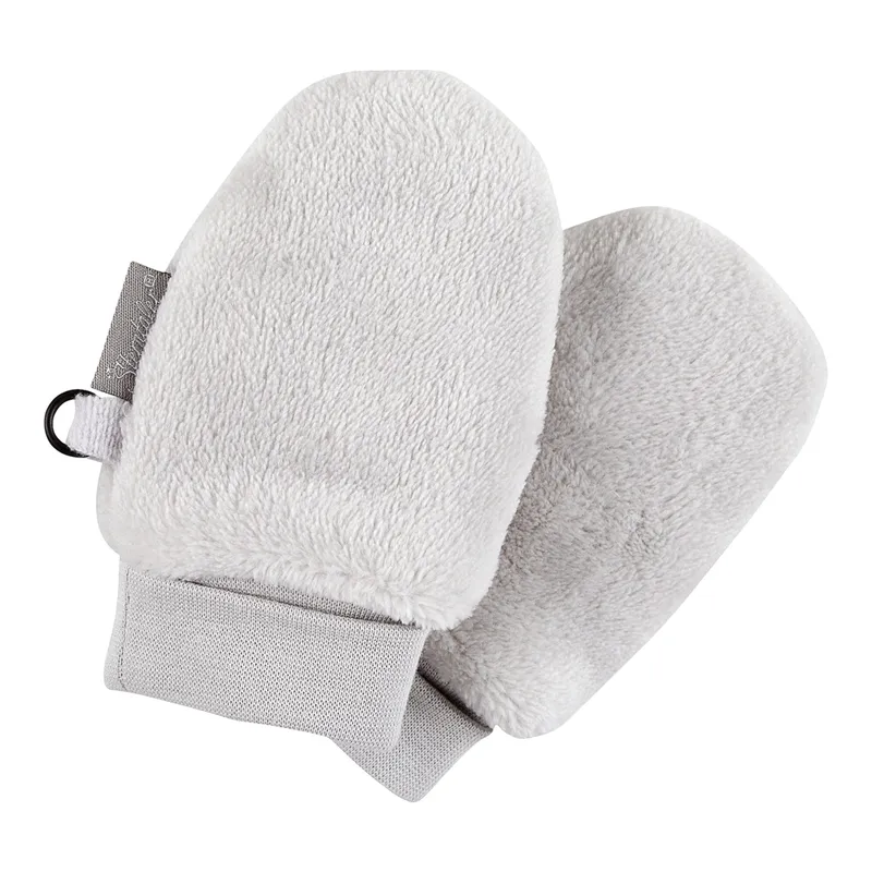 Sterntaler Sterntaler Plüsch-Fäustlinge, Grau, – Produktbild 3 von 3