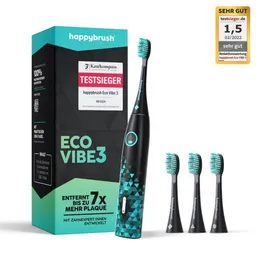 happybrush happybrush Schallzahnbürste Eco VIBE 3 | Set M – Produktbild 1 von 1
