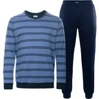 Living Crafts LIVING CRAFTS - Herren Schlafanzug - Blau (100% Bio-Baumwolle), Nachhaltige Mode, Bio Bekleidung – Produktbild 1 von 1