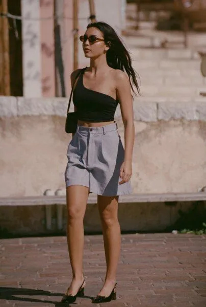 Nénés Nénés Shorts Alizée, Streifen, – Produktbild 4 von 4