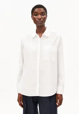 ARMEDANGELS ARMEDANGELS LOOSE POPLIN Damen Bluse aus Bio-Baumwolle – Produktbild 1 von 1
