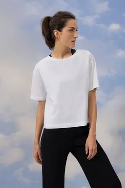 Soulwear Soulwear Oversized Yoga T-Shirt Natural aus Bio-Baumwolle – Produktbild 1 von 1