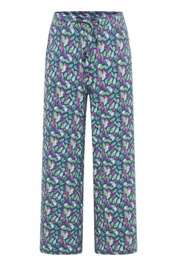 Tranquillo Jerseyhose Taraa aus EcoVero™ Viskose - tropical / L – Produktbild 1 von 1