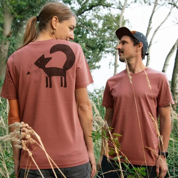 Cmig Cmig Franzi Fuchs T-Shirt unisex, Heritage brown (braun), – Produktbild 3 von 4