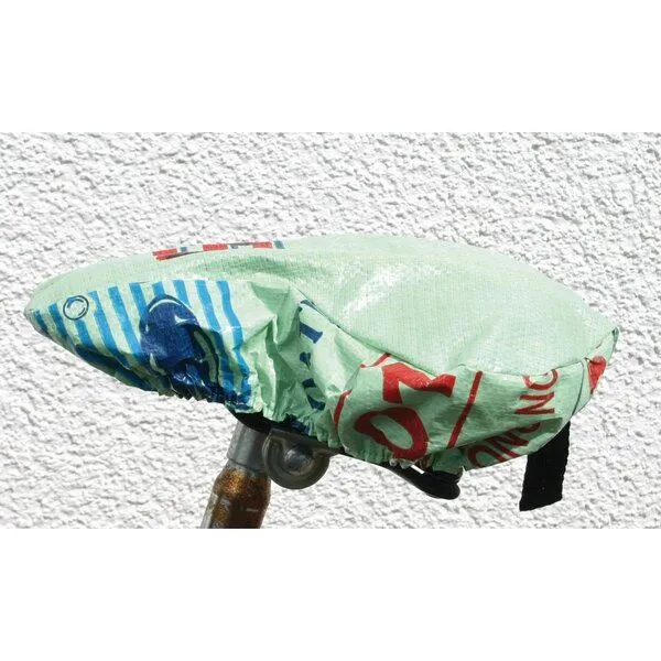 El Puente El Puente Fahrradsattelüberzug aus recycelter Verpackung | Fair Trade & Handmade aus Vietnam, Mehrfarbig, – Produktbild 1 von 1